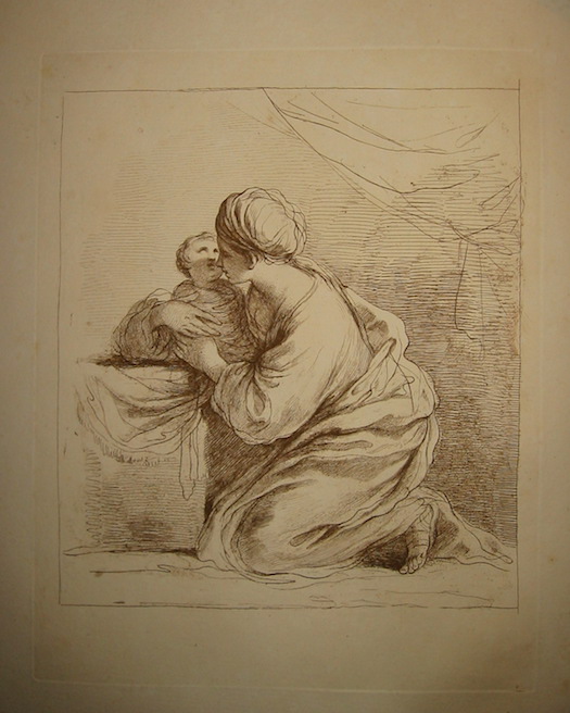 Bartolozzi Francesco (1727-1815) (Madonna con bambino) 1800 ca. Londra, presso J. & J. Boydell 